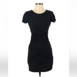 DVF Diane von Furstenberg silk blend mini bandage bodycon cocktail party dress P